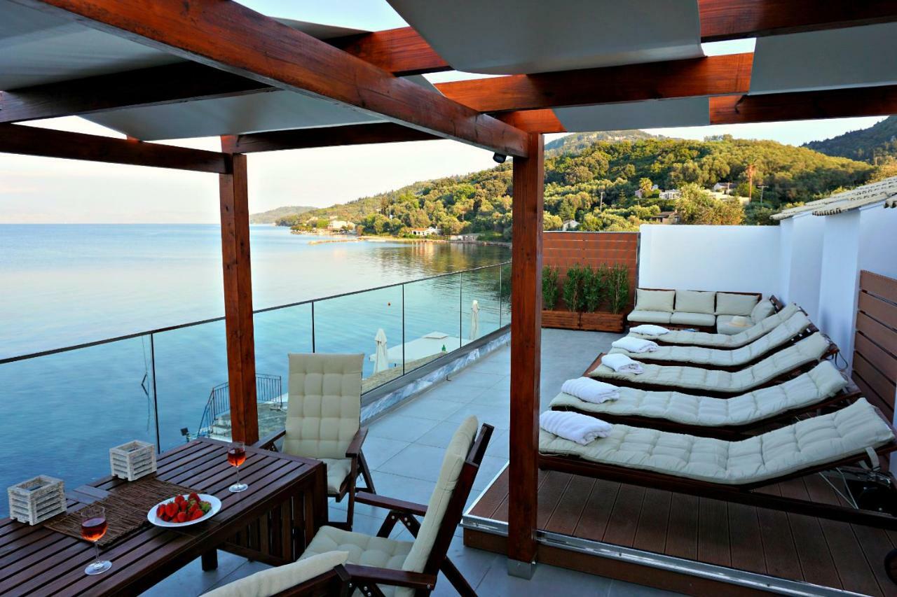 Galini Beach Studios And Penthouse Mesongí المظهر الخارجي الصورة