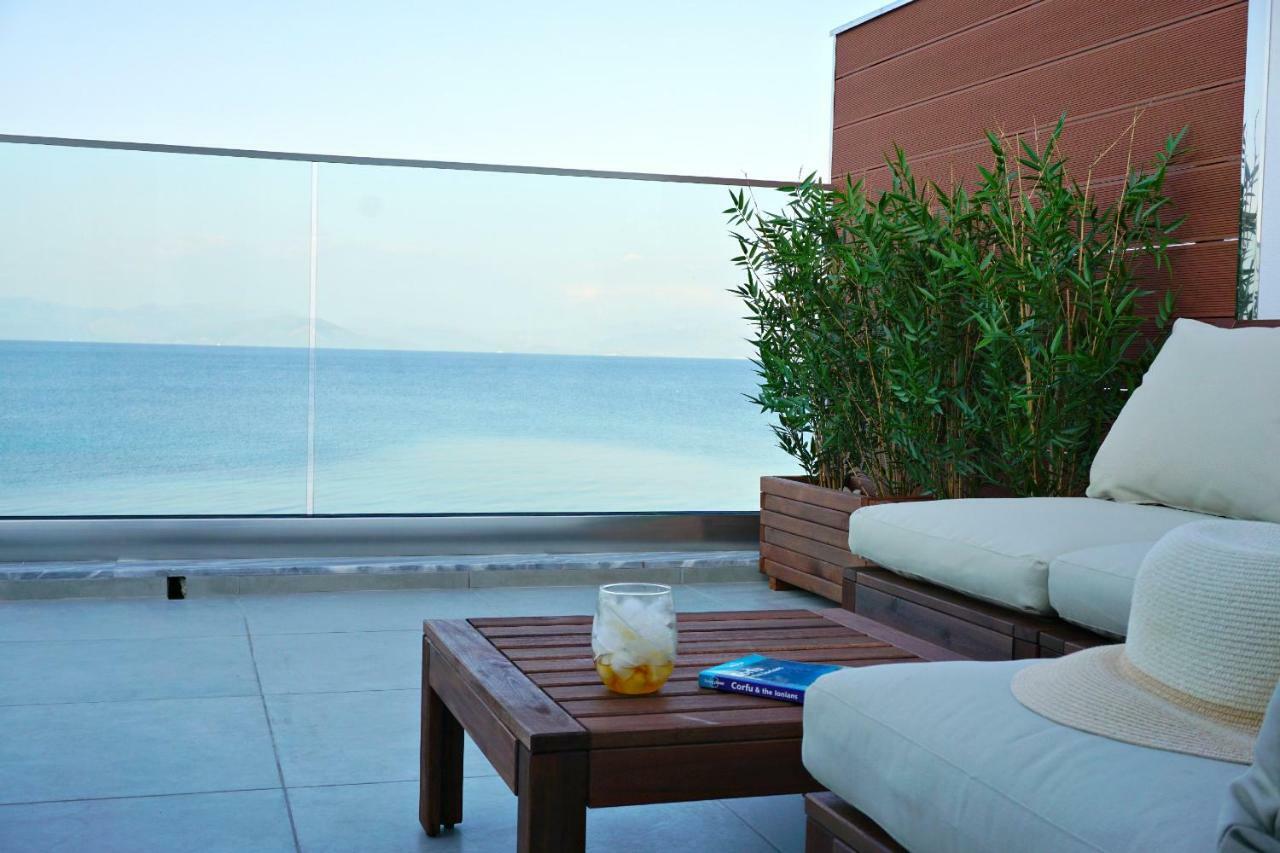 Galini Beach Studios And Penthouse Mesongí المظهر الخارجي الصورة